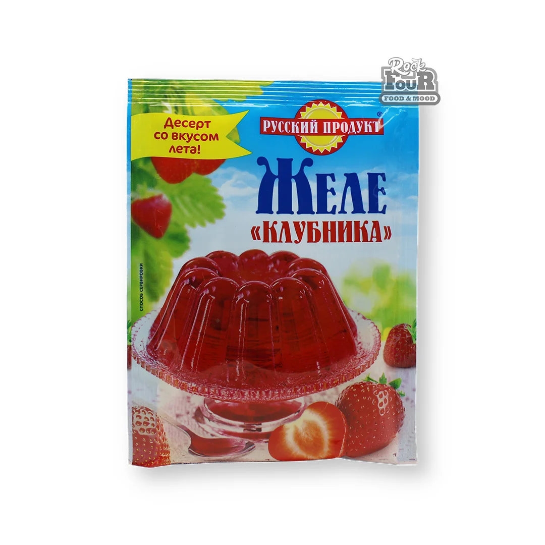 Желе «Русский продукт» клубника 50г